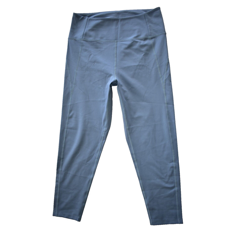A3 NEW GIRLFRIEND COLLECTIVE Blue High Rise Compression Legging Pants Size XL
